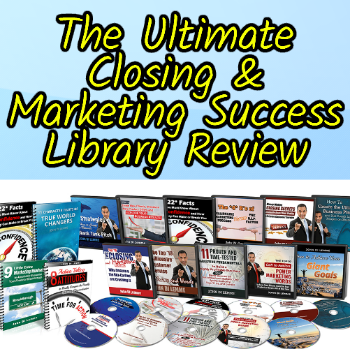 The Ultimate Closing and Marketing Success Library Review – Worth It?